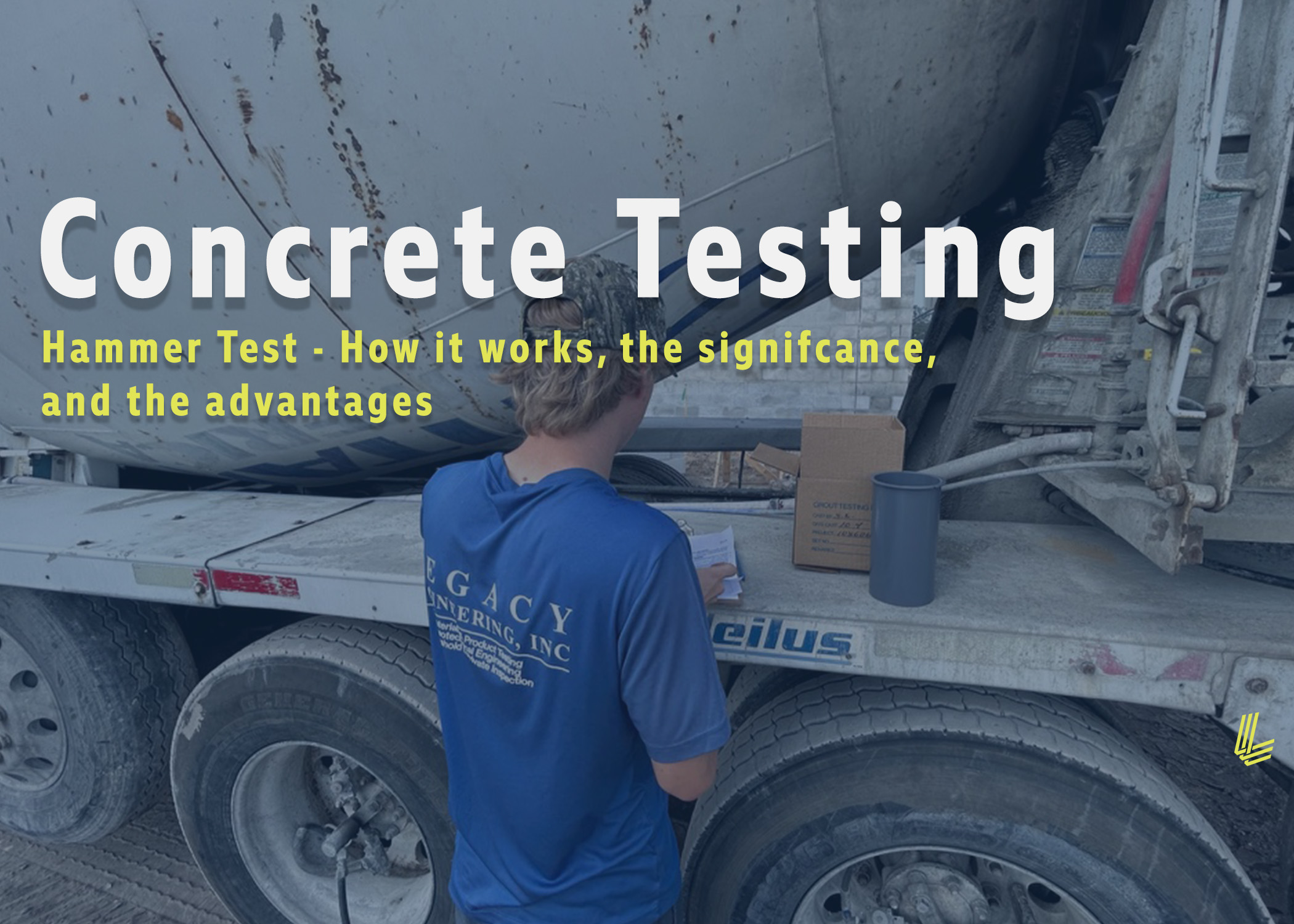 Concrete Testing Hammer Test